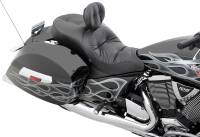 Drag Specialties - Drag Specialties Low-Profile Touring Seat for Victory OEM Backrest - Pillow - 0810-1542 - Image 2