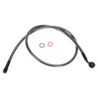 Magnum - Magnum Black Pearl Designer Series ABS Front Upper Brake Line - 7/16in., 35deg. Banjo - 36in. - AS47936 - Image 1