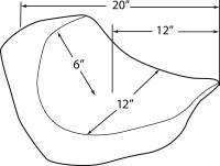 Drag Specialties - Drag Specialties EZ-ON Mount Solo Seat - Smooth - 0802-1270 - Image 4