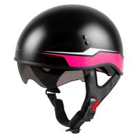 G-Max - G-Max HH-65 Naked Source Helmet - H1659173 - Black/Pink - X-Small - Image 1