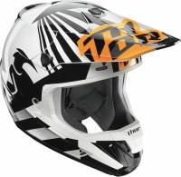 Thor - Thor Verge Dazz Helmet - XF-2-0110-4707 - Flo Orange/White - Large - Image 1