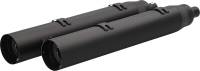 Khrome Werks - Khrome Werks 4-1/2in. War Hammer Slip-On Muffler - Black - 202225 - Image 1