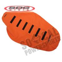 SDG - SDG 6-Rib Gripper Seat Cover - Orange Cover/Black Ribs - 95940KOO - Image 2