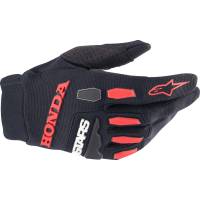 Alpinestars - Alpinestars Honda Full Bore Gloves - 3563823-1303-L - Black/Red - Large - Image 1