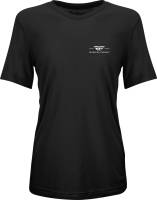 Fly Racing - Fly Racing Motto Womens T-Shirt - 356-0050M - Black - Medium - Image 1