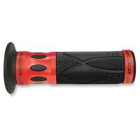 Pro Grip - Pro Grip 728 Anodized Road/Scooter Grips - Red/Black - 728RD - Image 1