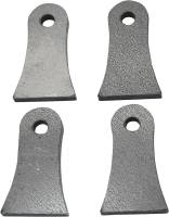TC Bros - TC Bros Weld On Vintage Style Mounting Tabs - Style 7 - 104-0041 - Image 1