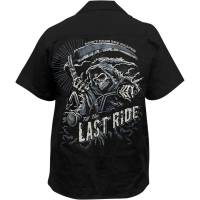 Lethal Threat - Lethal Threat Last Ride Shirt - HW50214L - Black - Large - Image 1