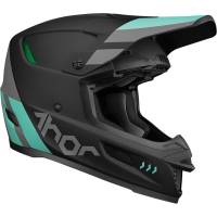 Thor - Thor Reflex Cube ECE MIPS Helmet - 0110-7480 - Black/Mint - Small - Image 1