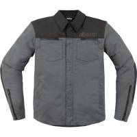 Icon - Icon Upstate Canvas CE Jacket - 2820-6243 - Gray - Large - Image 1