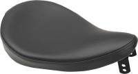 Drag Specialties - Drag Specialties Small Solo Seat - Black Vinyl - 0806-0109 - Image 1