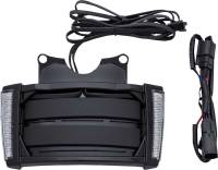 Ciro - Ciro LED License Plate Frames - Black Housing/Red LEDs/Light Smoke Lenses - 40303 - Image 1