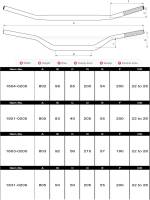 TORC1 Racing - TORC1 Racing Tapered Handlebar - Kdub Bend - 1603-0200 - Image 2