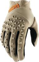 100% - 100% Airmatic Gloves - 10012-411-10 - Sand - Small - Image 1