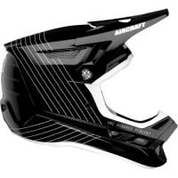 100% - 100% Aircraft Silo Bicycle Helmet - 80001-00004 - Black - Large - Image 1