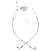 Magnum - Magnum Polished Stainless Designer Series Front Lower Brake Line Kit - 57009 - Image 1