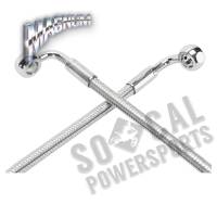 Magnum - Magnum Polished Stainless Designer Series Front Lower Brake Line Kit - 57009 - Image 2