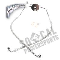 Magnum - Magnum Polished Stainless Designer Series Front Lower Brake Line Kit - 57009 - Image 3
