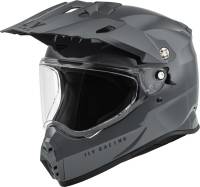 Fly Racing - Fly Racing Trekker Solid Helmet - 73-7035M - Gray - Medium - Image 1