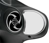 Drag Specialties - Drag Specialties Fairing Mount Mirrors without Blind Spot Mirror - 0640-0651 - Image 2