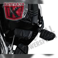 Kuryakyn - Kuryakyn Trident Dually Pegs Tour-Tech Adjustable Cruise Mounts - Short Arm - Gloss Black - 7583 - Image 2