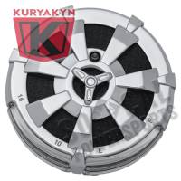 Kuryakyn - Kuryakyn Alley Cat LED Fuel and Battery Gauge - Chrome - 7381 - Image 1