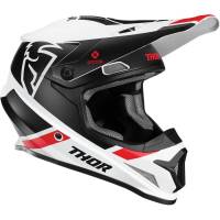 Thor - Thor Sector Split Helmet - 0110-6219 - White/Black - Large - Image 1