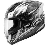 G-Max - G-Max GM69 Crusader II Helmet - G7691468 TC-5 - Crusader II White/Dark Silver/Black - 2XL - Image 1