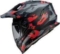 Z1R - Z1R Range Camo Dual Sport Helmet - 0140-0097 - Red - X-Large - Image 5