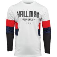 Thor - Thor Hallman Differ Draft Jersey - 2910-6602 - White/Red/Navy - Small - Image 1