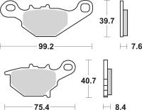 SBS - SBS SI Sintered Brake Pads - 820SI - Image 2