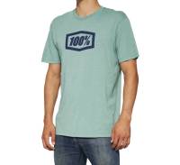 100% - 100% Icon T-Shirt - 20000-00035 - Ocean Blue - Small - Image 1
