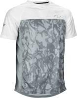 Fly Racing - Fly Racing Super D Jersey - 352-8142S - Light Gray Camo/White - Small - Image 1