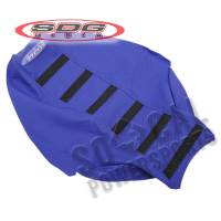 SDG - SDG 6-Rib Gripper Seat Cover - Blue Cover/Black Ribs - 95938KBB - Image 2