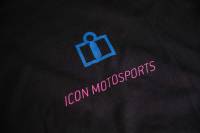 Icon - Icon Motosports Icon Mfg T-Shirt - 3030-20552 - Black - Small - Image 3