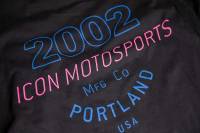 Icon - Icon Motosports Icon Mfg T-Shirt - 3030-20552 - Black - Small - Image 4