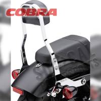 Cobra - Cobra Short Detachable Backrest - Chrome - 602-2042 - Image 2