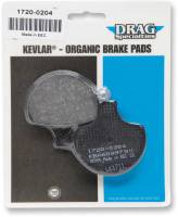 Drag Specialties - Drag Specialties Organic Brake Pads - FAD094 - Image 1