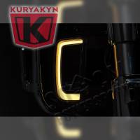 Kuryakyn - Kuryakyn Tracer LED Fairing Lower Grills - Chrome - 5063 - Image 4
