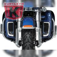 Kuryakyn - Kuryakyn Tracer LED Fairing Lower Grills - Chrome - 5063 - Image 6