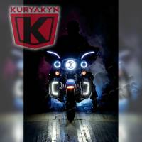 Kuryakyn - Kuryakyn Tracer LED Fairing Lower Grills - Chrome - 5063 - Image 7
