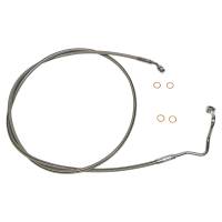 Magnum - Magnum Clear Coated XR Stainless Upper Front Brakeline Kit - 64in. Total Length - SSC1414-67 - Image 1