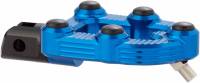 Arlen Ness - Arlen Ness MX Footpegs - Blue Anodized - 07-903 - Image 2