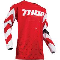 Thor - Thor Pulse Stunner Jersey - 2910-4827 - Red/White - Large - Image 1