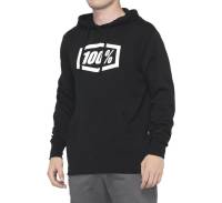 100% - 100% Icon Hoody - 20029-00002 - Black - Large - Image 1