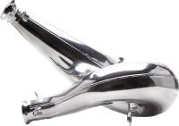 BikeMan Performance - BikeMan Performance Performance Single Pipe - Ceramic Chrome - 01-215-C - Image 1