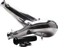 BikeMan Performance - BikeMan Performance Performance Single Pipe - Ceramic Chrome - 01-215-C - Image 2