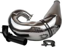 BikeMan Performance - BikeMan Performance Performance Single Pipe - Ceramic Chrome - 01-126-C - Image 2