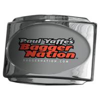 Paul Yaffe Originals - Paul Yaffe Originals CVO Universal Stealth III License Plate Frame - Chrome - PYO:USLP3-C - Image 1