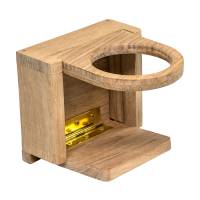 Whitecap - Whitecap Teak Folding Drink Holder - Image 1